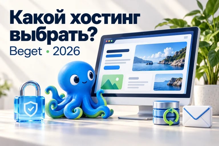 Какой хостинг выбрать: обзор Beget в 2026 году